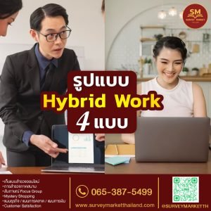 มาทำความรู้จัก 4 รูปแบบของ Hybrid Work ที่หลายบริษัทเลือกใช้